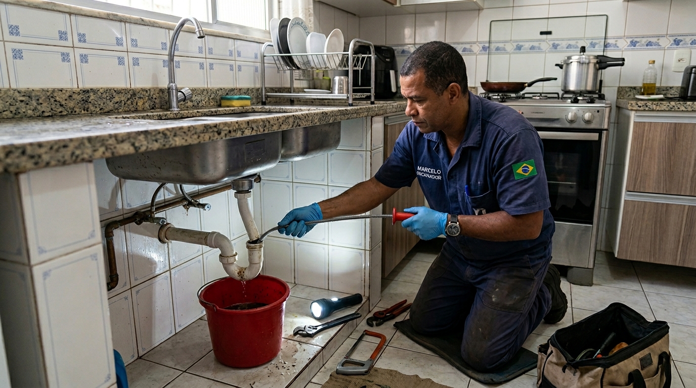 Limpeza de Canos com Equipamento em Cascavel‑PR