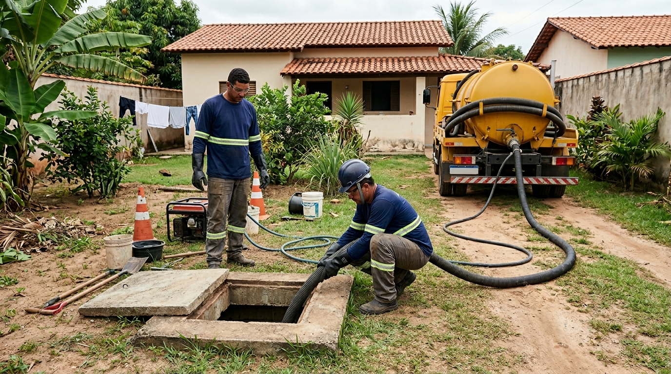 Limpeza de Fossa em Cascavel‑PR